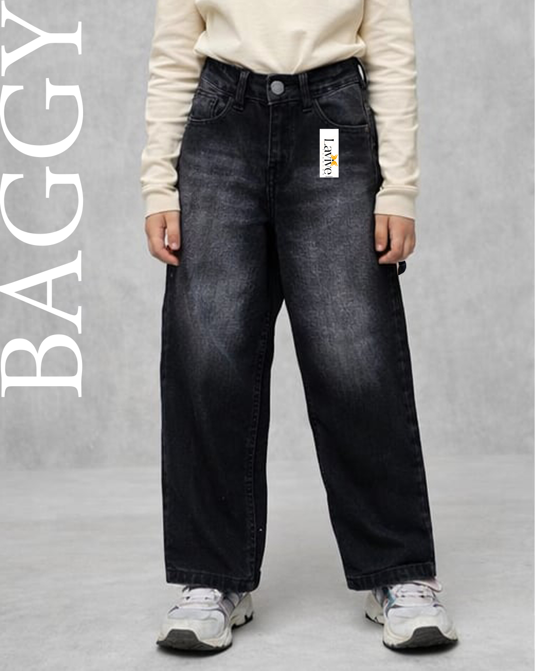 baggy noir enfant