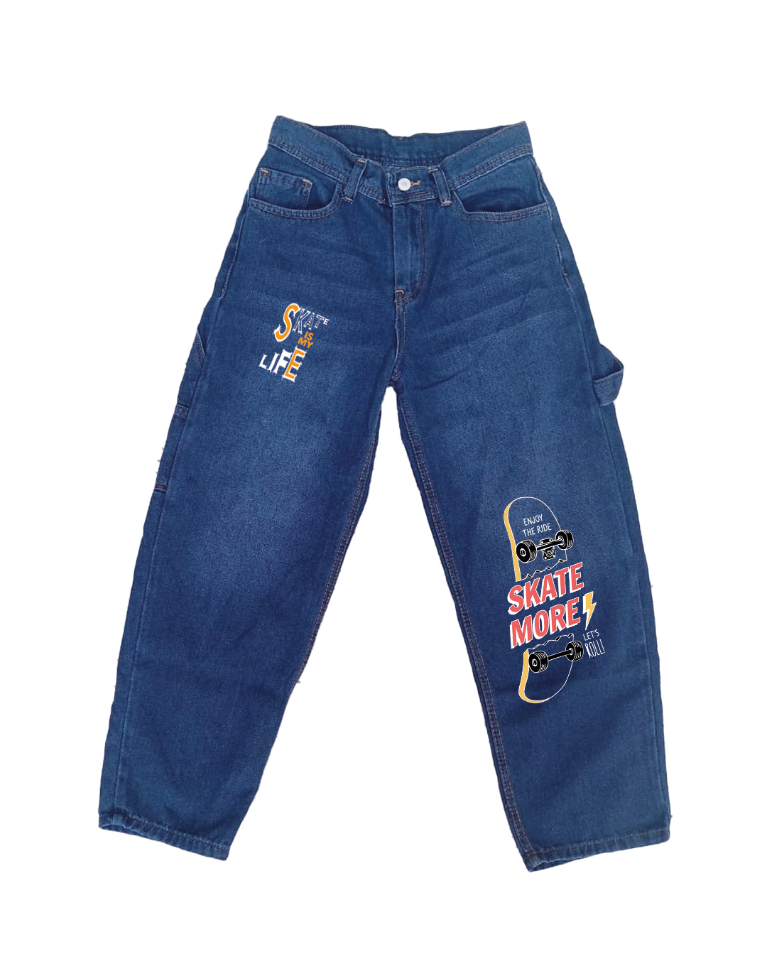 baggy skate blue