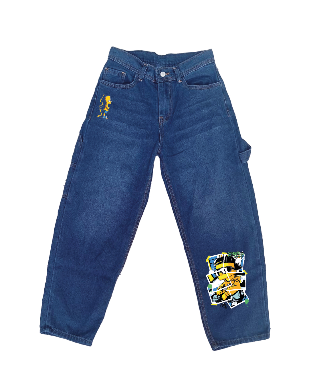 baggyy bleu enfant